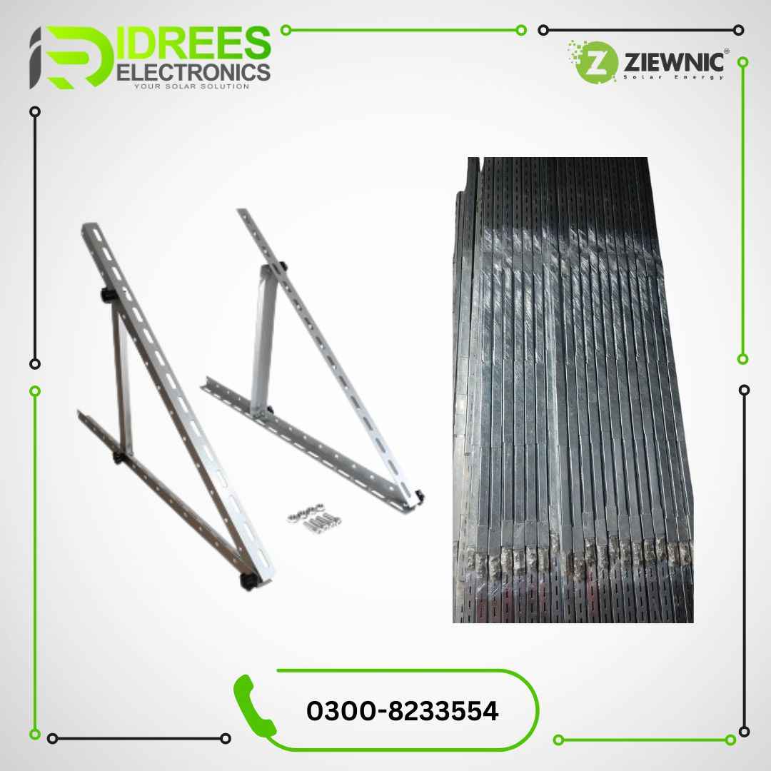 Solar Panel Stands L2 14 guage Type 144 inch (2 panel Stand)