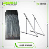 Solar Panel Stand (L3) (3 panel Stand) 14G Full C-Type 144 inch Stand