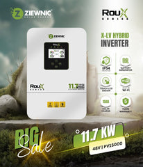 Ziewnic Roux Series 11.7KW PV15000 IP54 Solar Inverter 5 Year Warranty