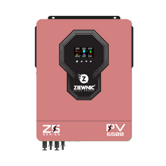 ZIEWNIC Z5 Series Hybrid Inverter 4.5 (KVA) 5G PV6500 ON/OFF/MKS/KS Solar 100% Pure Sine Wave Solar Inverter 5 Years Brand Warranty