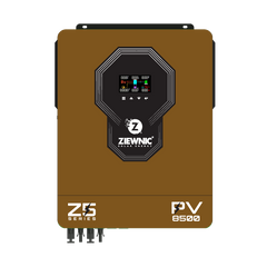 ZIEWNIC Z5 Series Hybrid Inverter 6.5 (KVA) 6G PV8500 ON/OFF/MKS/KS Solar 100% Pure Sine Wave Solar Inverter 5 Years Brand Warranty