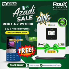 Ziewnic Roux Series 4.7KW PV7000 IP54 Solar Inverter 5 Year Warranty