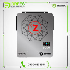 Ziewnic Diamond Series ON/OFF/MKS/KS Solar Hybrid Inverter 4.5 (KW) 5G PV6500 - Idrees Electronics