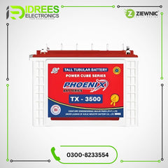 Phoenix Battery TX 3500 280 amp Battery Price in Pakistan Only For Karachi - Idrees Electronics