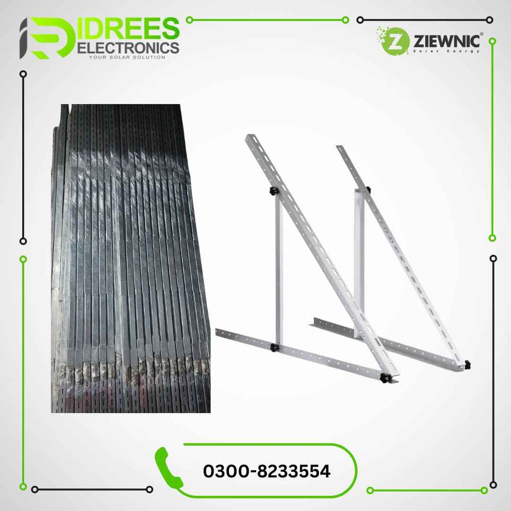 Solar Panel Stand (L3) (3 panel Stand) 14G Full C-Type 144 inch Stand ...