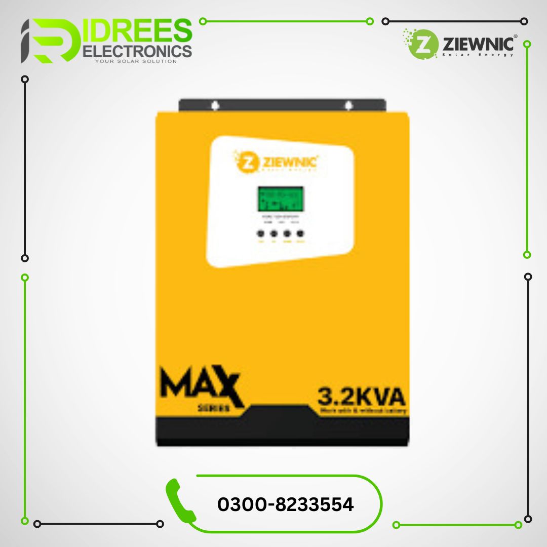 ZIEWNIC SOLAR HYBRID INVERTER - MAX - PV4200 (3.2 KVA)