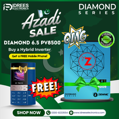 ZIEWNIC Diamond ON/OFF/MKS/KS Solar Hybrid Inverter 6.5 (KW) 5G PV8500 5 Year Brand Warranty