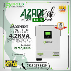 Ziewnic Axpert PREMIUM PLUS HYBRID 4.2KW (PV5000)