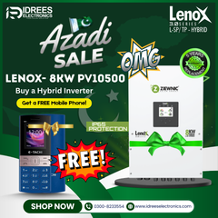 ZIEWNC LENOX 8KW 3.0 Series L-SP/ TP - HYBRID (PV10500) 48V ON & OFF GRID INVERTER WITH ENERGY STORAGE