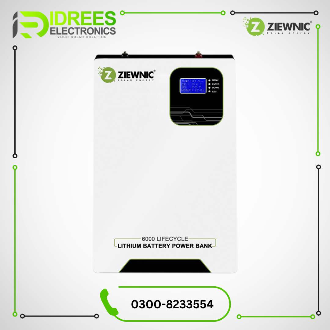 ZIEWNIC Li-BOX (24V - 100AH) Lithium Battery Power Bank - Idrees Electronics