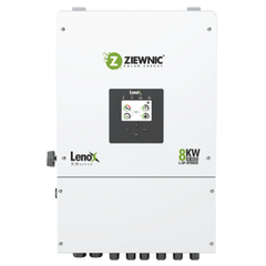 ZIEWNC LENOX 8KW 3.0 Series L-SP/ TP - HYBRID (PV10500) 48V ON & OFF GRID INVERTER WITH ENERGY STORAGE