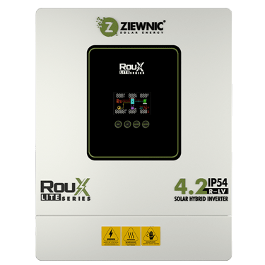 Ziewnic Roux Lite Series 4.2KW PV6000 IP54 Solar Inverter 5 Year Warranty