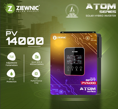 Ziewnic ATOM SERIES 11KW (PV14000) Hybrid Inverter 160A Dual Mppt 5 Year Warranty